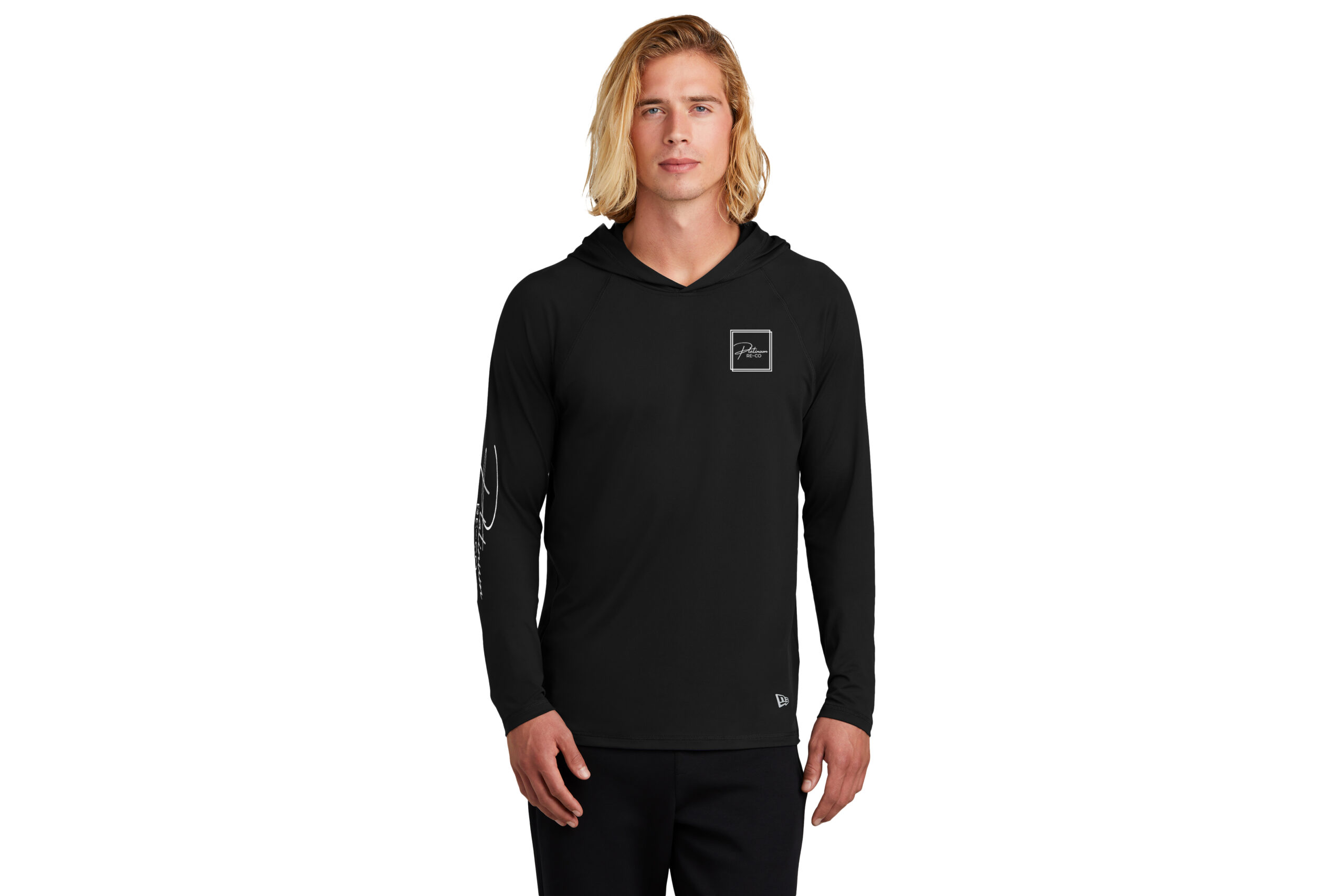 Platinum Re-Co | New Era® Power Long Sleeve Hoodie - Direct To Film