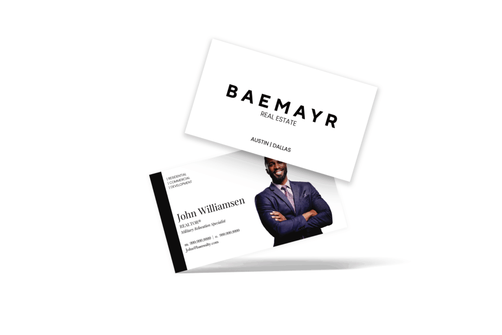 Baemayr Realty Business Card