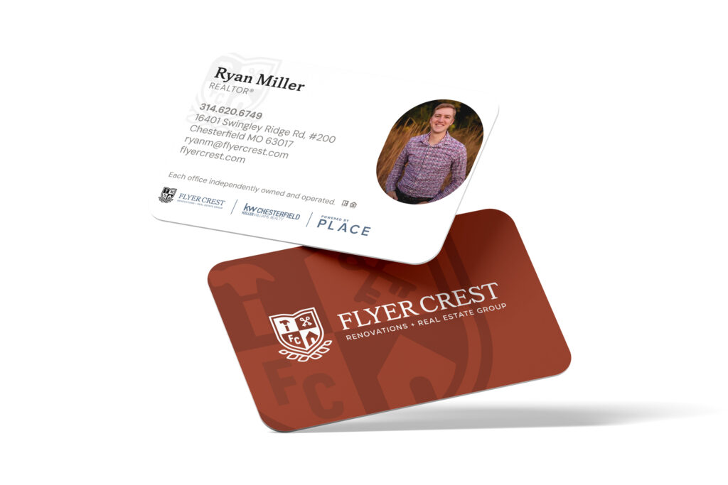 PLACE | Flyer Crest Renovations + Real Estate Group Business Card