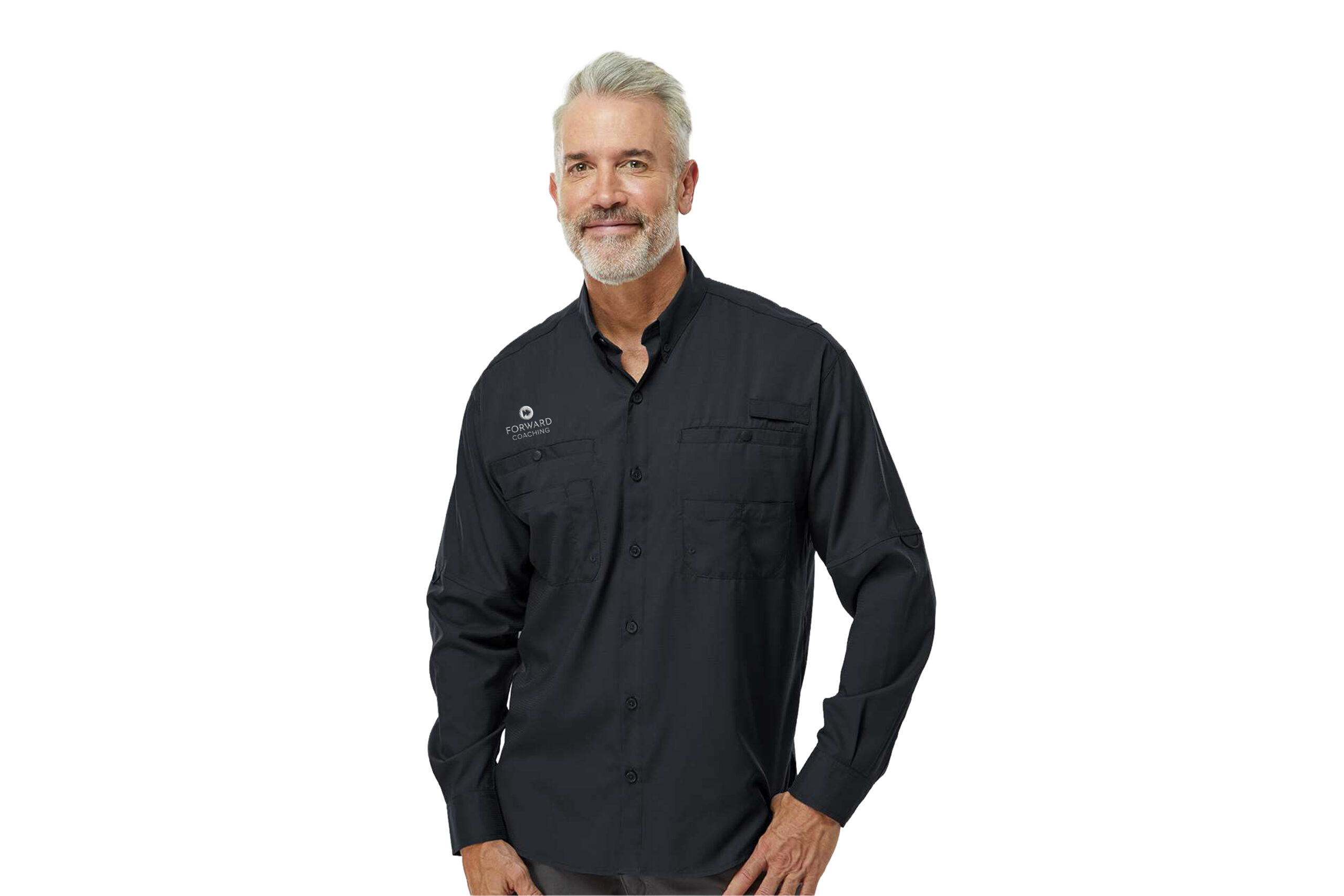 Forward Coaching | Men's Kitty Hawk Performance Fishing Shirt - Image 4